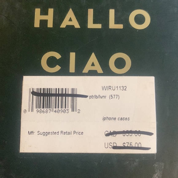 Kate Spade iPhone wrap folio case for iPhone X and XS - Picture 6 of 7